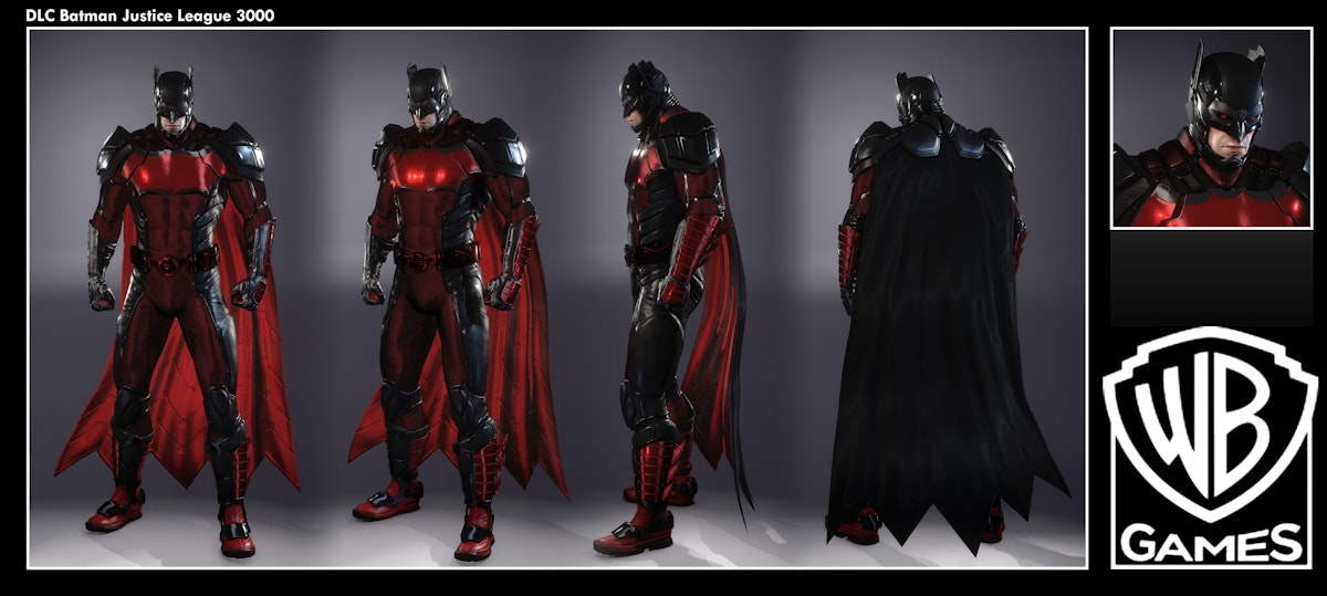 Batman Justice league 3000 skin (Arkham knight) by Maurizio Memoli (Facial  Rigger) - Zerply