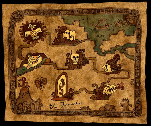 the road to el dorado map by Kirsten Kawamura (Designer)   Zerply